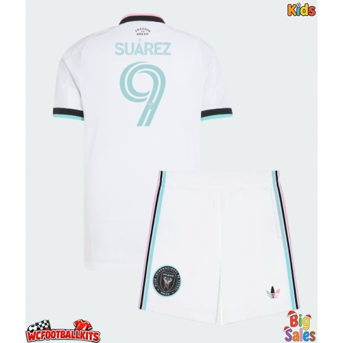 Inter Miami Luis Suarez #9 Replica Third Stadium Kit for Kids 2026-27 Short Sleeve (+ pants)